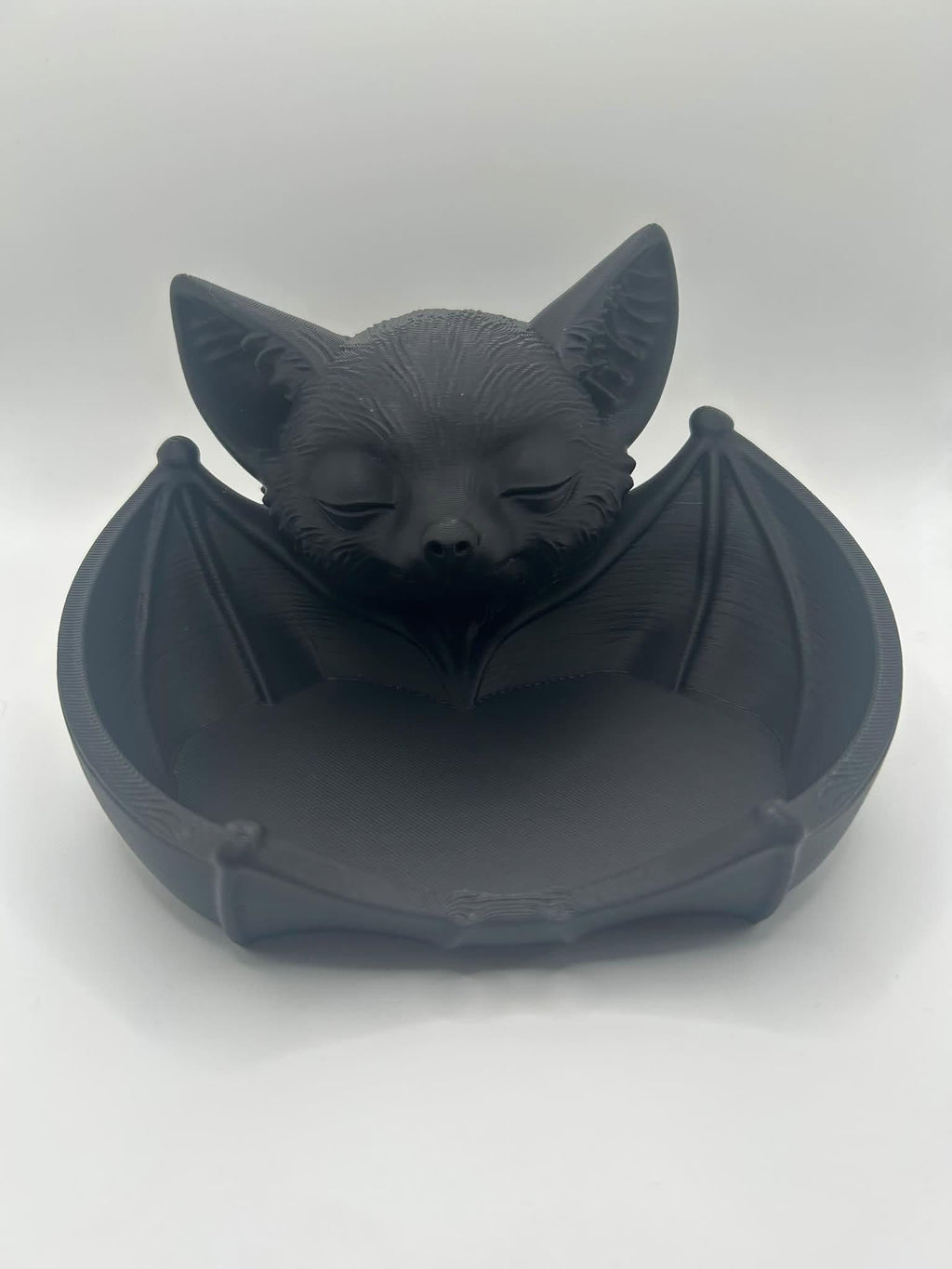 Sleeping Bat Soap Dish, Sponge Holder & Trinket Tray
