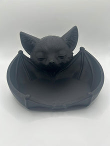 Sleeping Bat Soap Dish, Sponge Holder & Trinket Tray