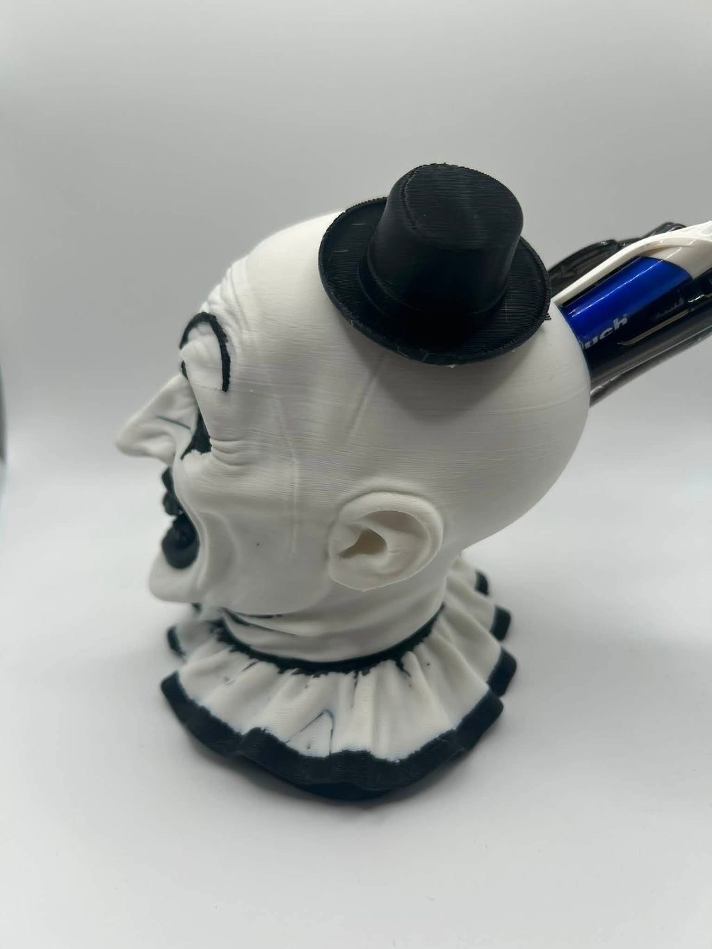 3D Printed Art the Clown Desk Organizer & Pen Holder | Terrifier Horror Decor