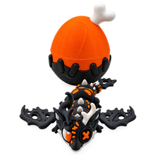 Halloween Dragon with Egg | 3D Printed Articulated Dragon | Spooky Dragon | Halloween Gift