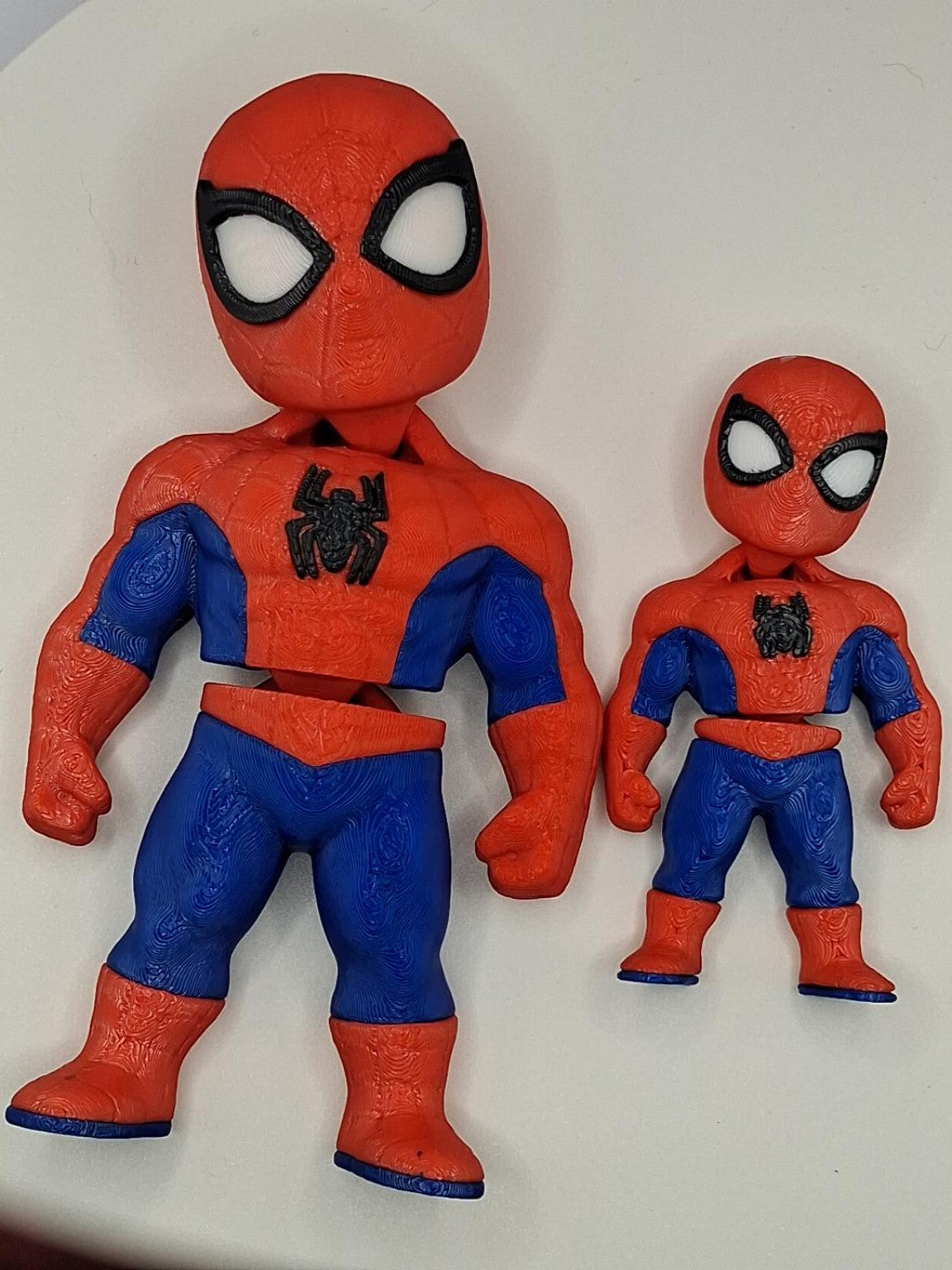 Spider-Man Inspired Flexi Figure | Articulated Superhero Toy | 4 Sizes