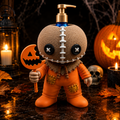 Halloween Pumpkin Character Soap Dispenser Holder | 3D Printed Bathroom & Kitchen Decor