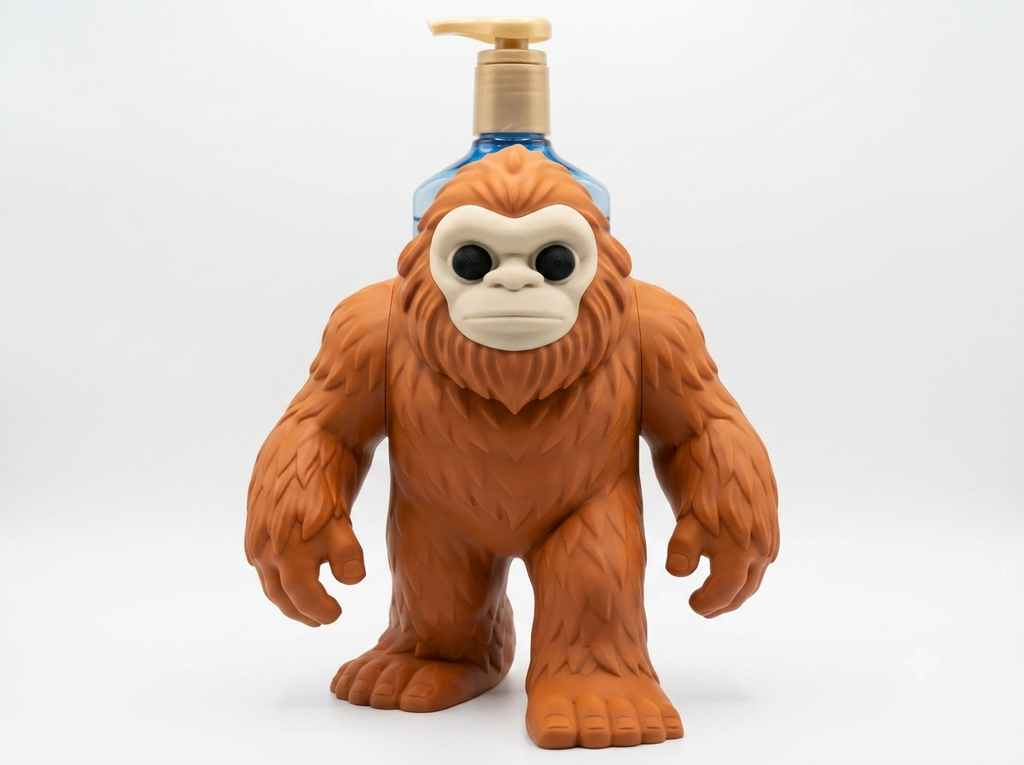 Legendary Sasquatch Hand Soap Holder (Bath & Body Works Compatible)