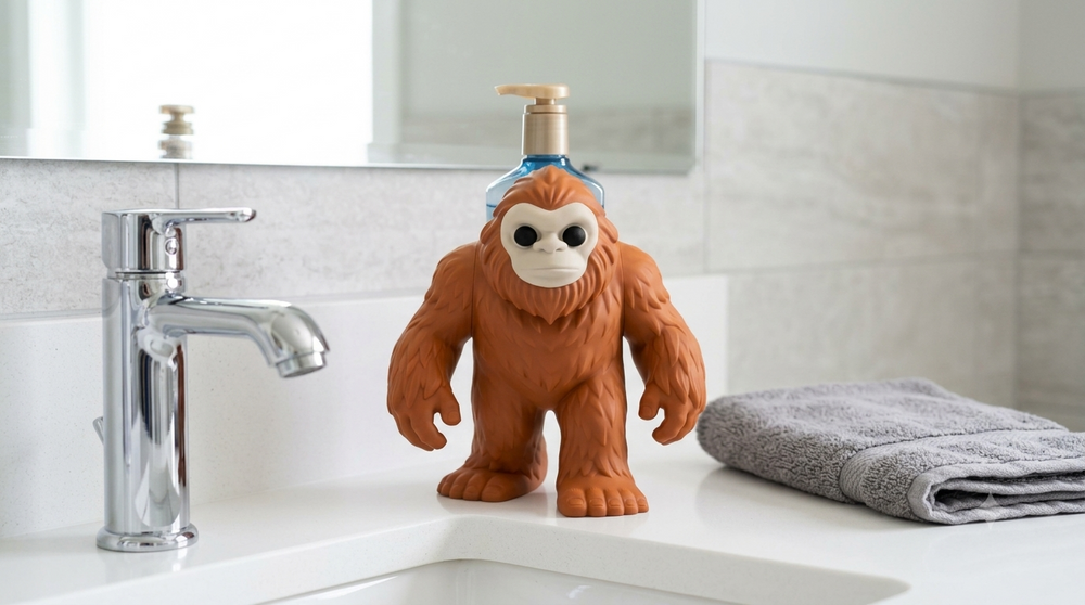 Legendary Sasquatch Hand Soap Holder (Bath & Body Works Compatible)