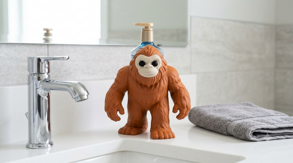 Legendary Sasquatch Hand Soap Holder (Bath & Body Works Compatible)
