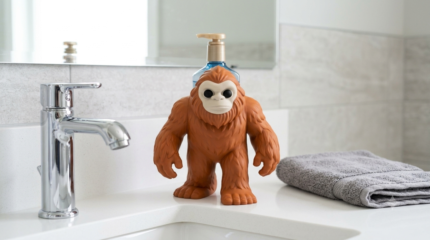 Legendary Sasquatch Hand Soap Holder (Bath & Body Works Compatible)