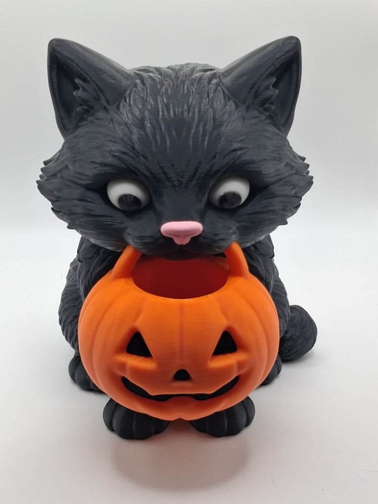 Chloe the Cat Foaming Soap Holder | Halloween Bath & Body Works Compatible Decor