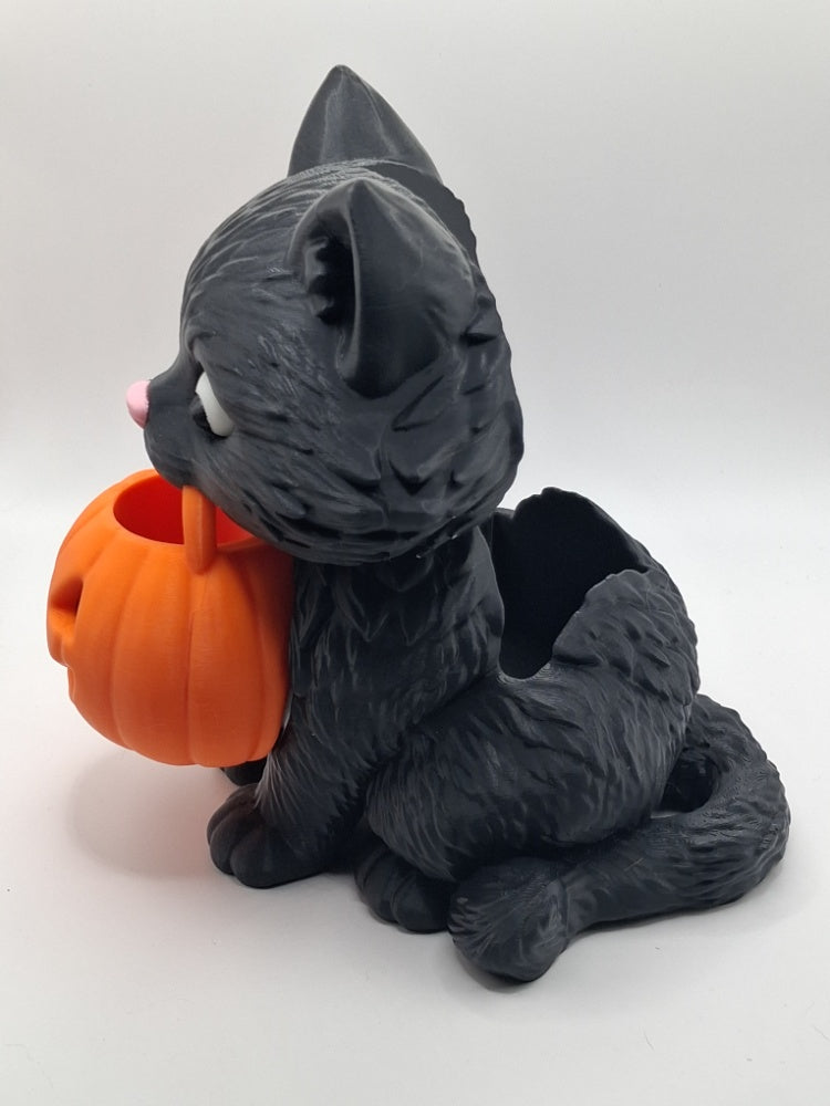 Chloe the Cat Foaming Soap Holder | Halloween Bath & Body Works Compatible Decor