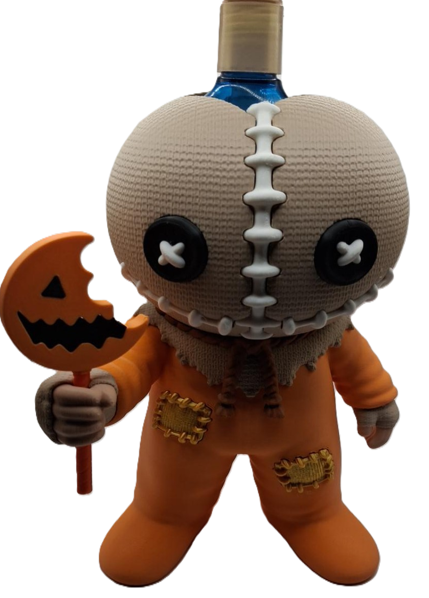 Halloween Pumpkin Character Soap Dispenser Holder | 3D Printed Bathroom & Kitchen Decor