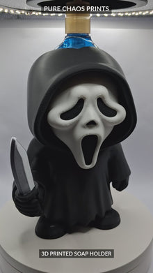 3D Printed Horror Mask Soap Holder | Spooky Bathroom Decor