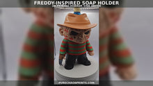 3D Printed Freddy-Inspired Soap Holder – Horror Soap Dispenser Holder